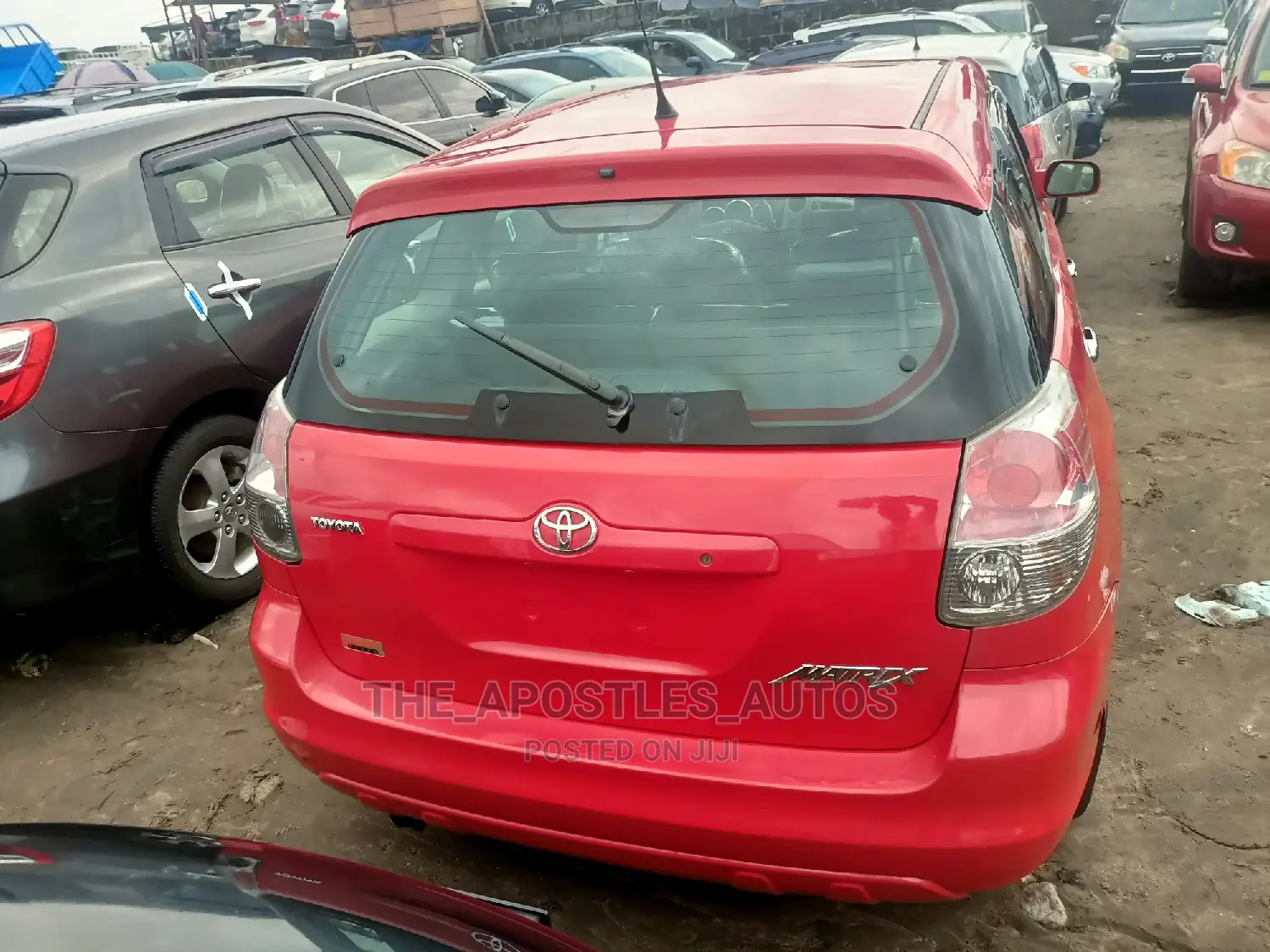 Toyota Matrix 2008 Red