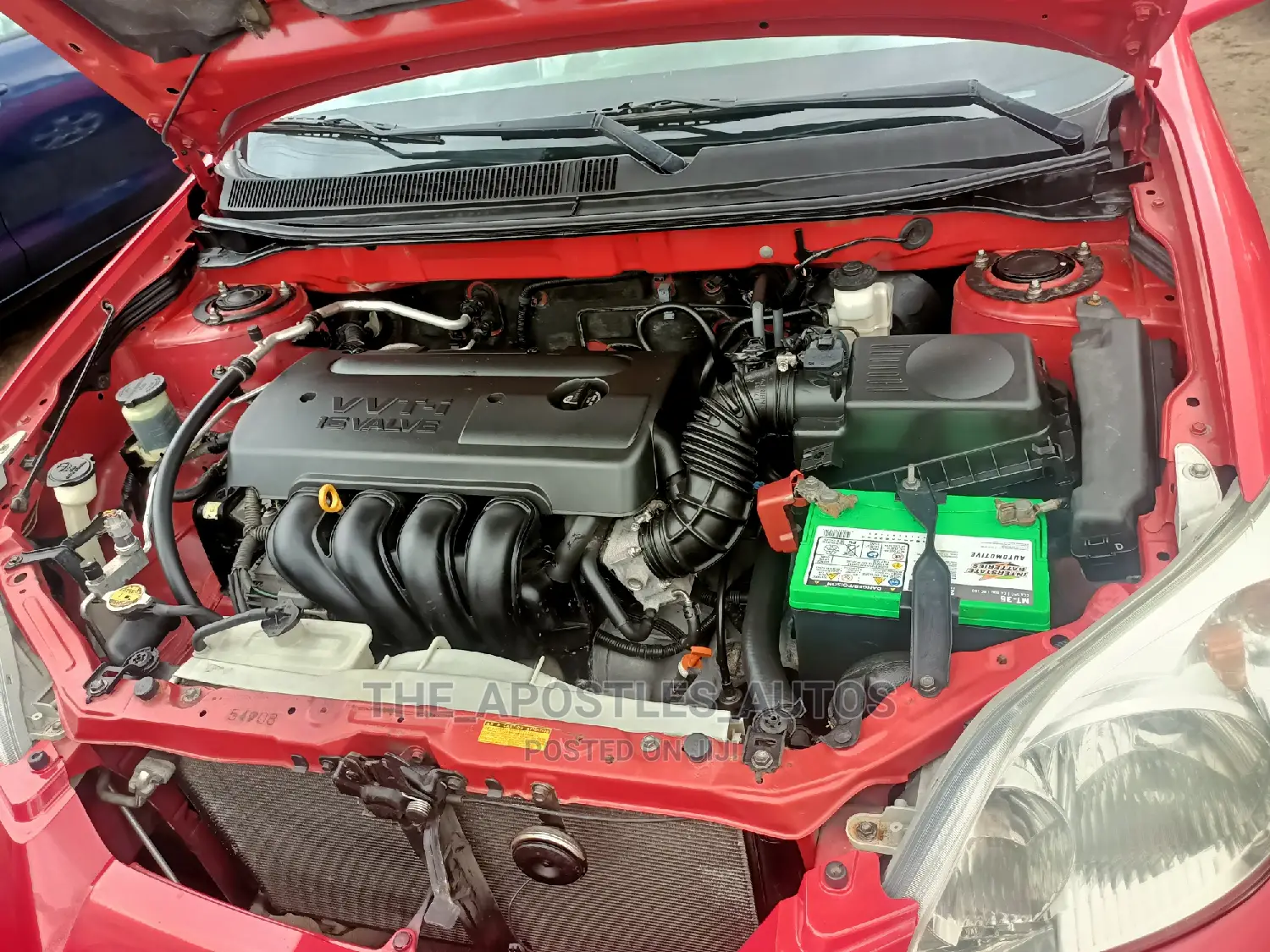 Toyota Matrix 2008 Red