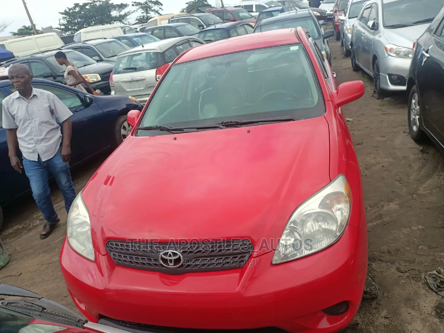 Toyota Matrix 2008 Red