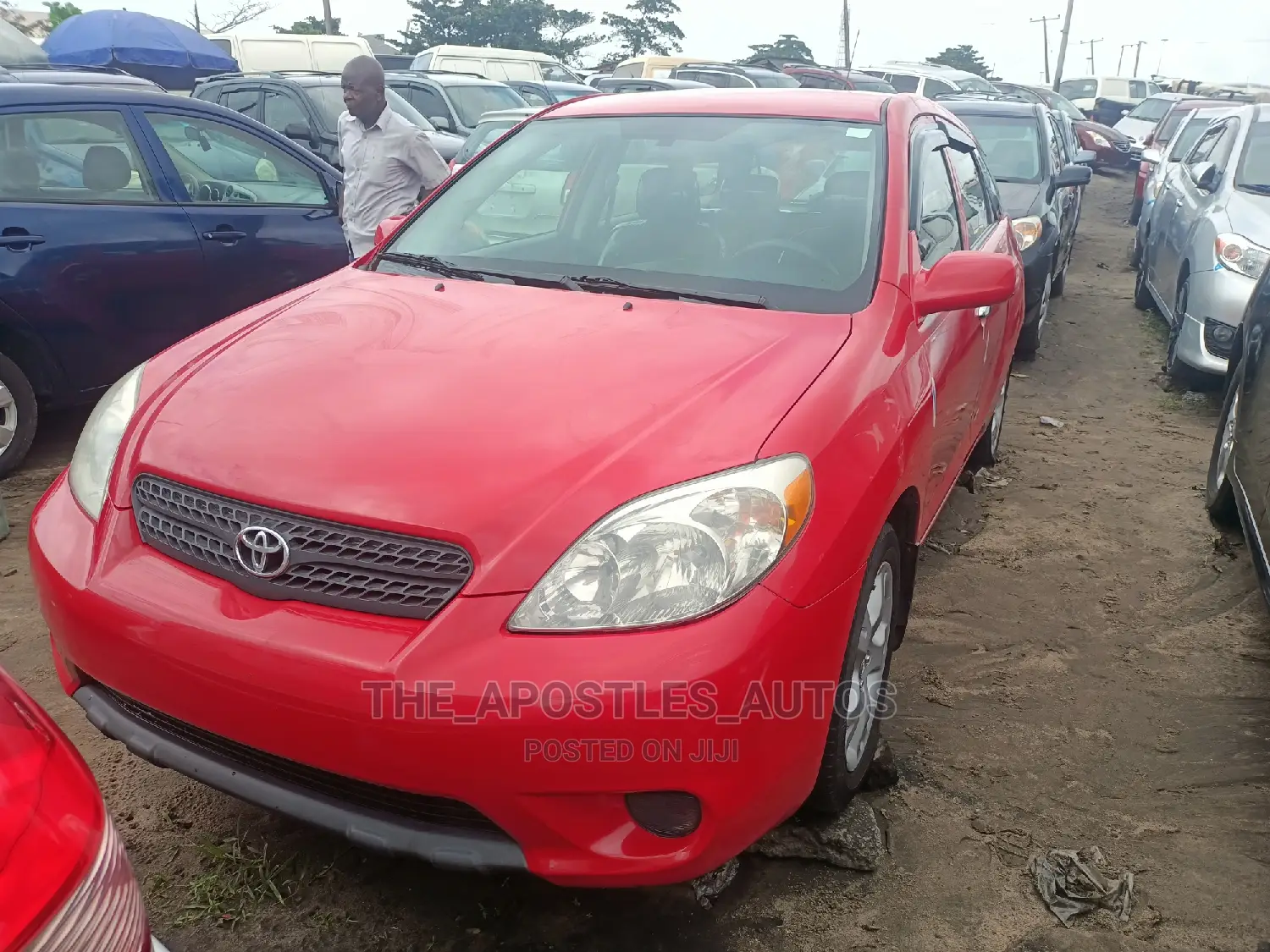 Toyota Matrix 2008 Red