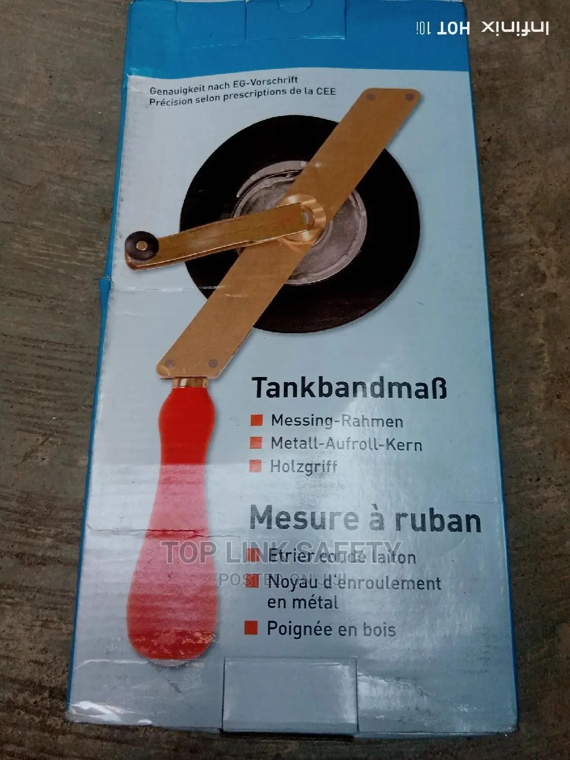 Dipping Tape . Measuring Tape