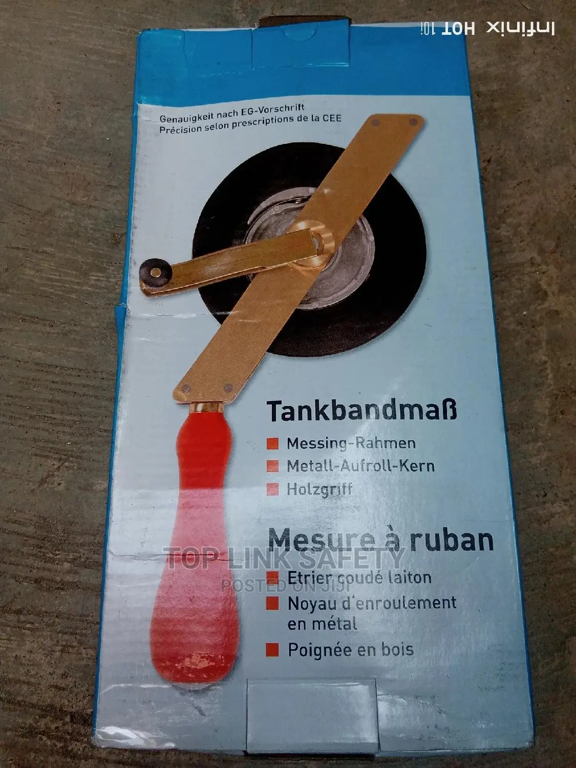 Dipping Tape . Measuring Tape