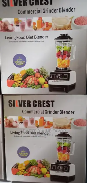 Silver Crest Commercial Grinder Blender 5500W