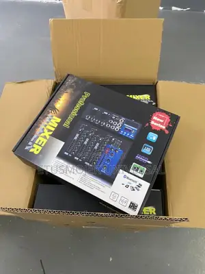 4 Channels Professional DJ Mixer