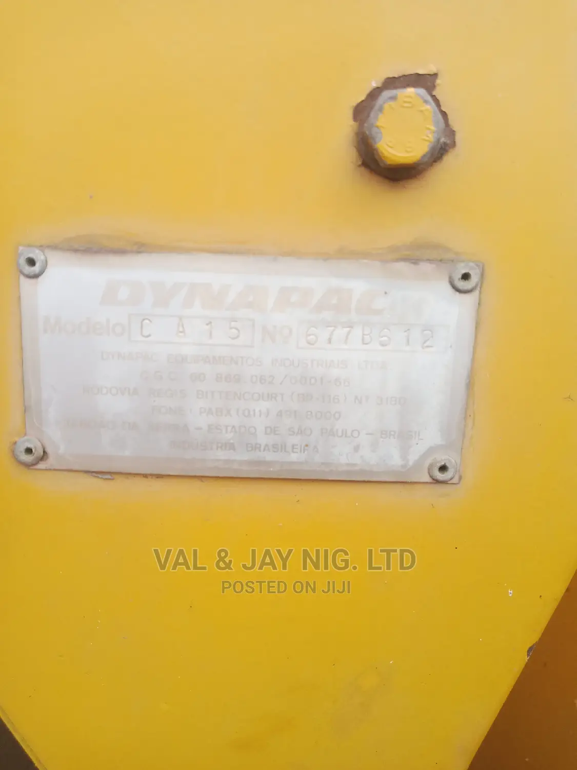 10 Tons Dynapac Vibratory Compactor Roller (Tyre to Drum)