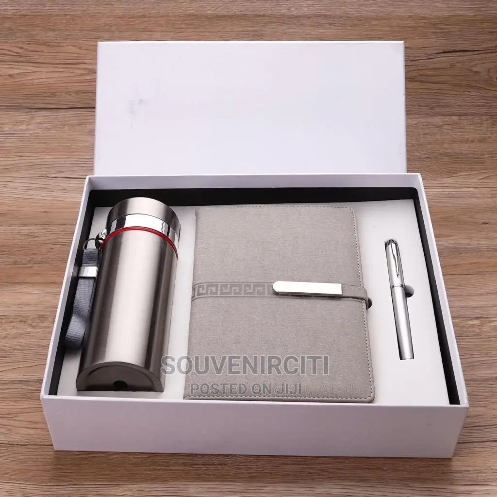 3pcs Silver Corporate Gift Set