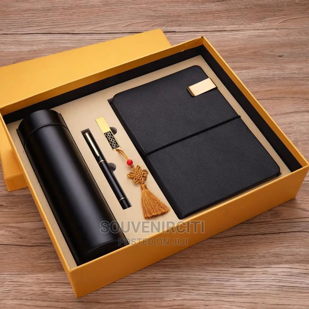 4pcs Black Corprate Gift Set