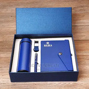 Blue Corporate Gift Set -4pcs Set