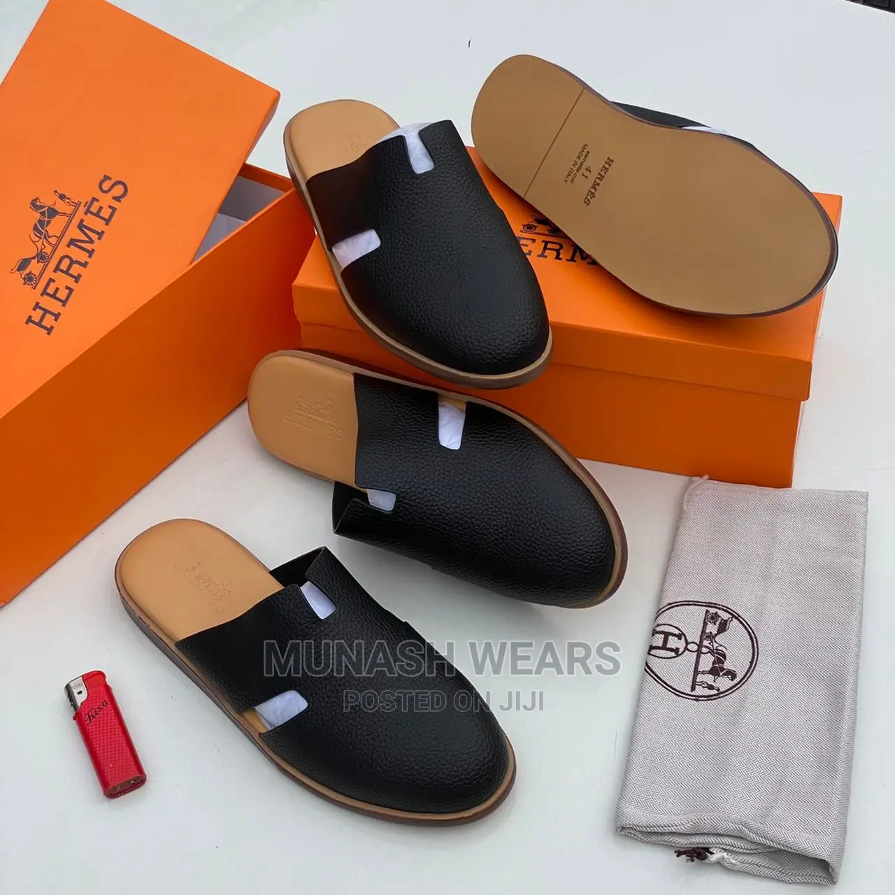 Hermes Leather Half Shoe