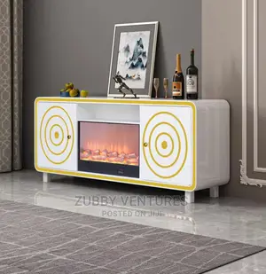 Brand New Quality New Model Design Fire Plate TV Stand