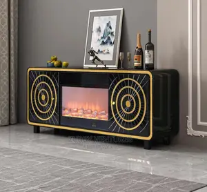 Brand New Quality New Model Design Fire Plate TV Stand