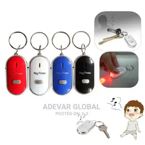 Anti-Lost Key Finder Whistle Find Locator Key LED Torch