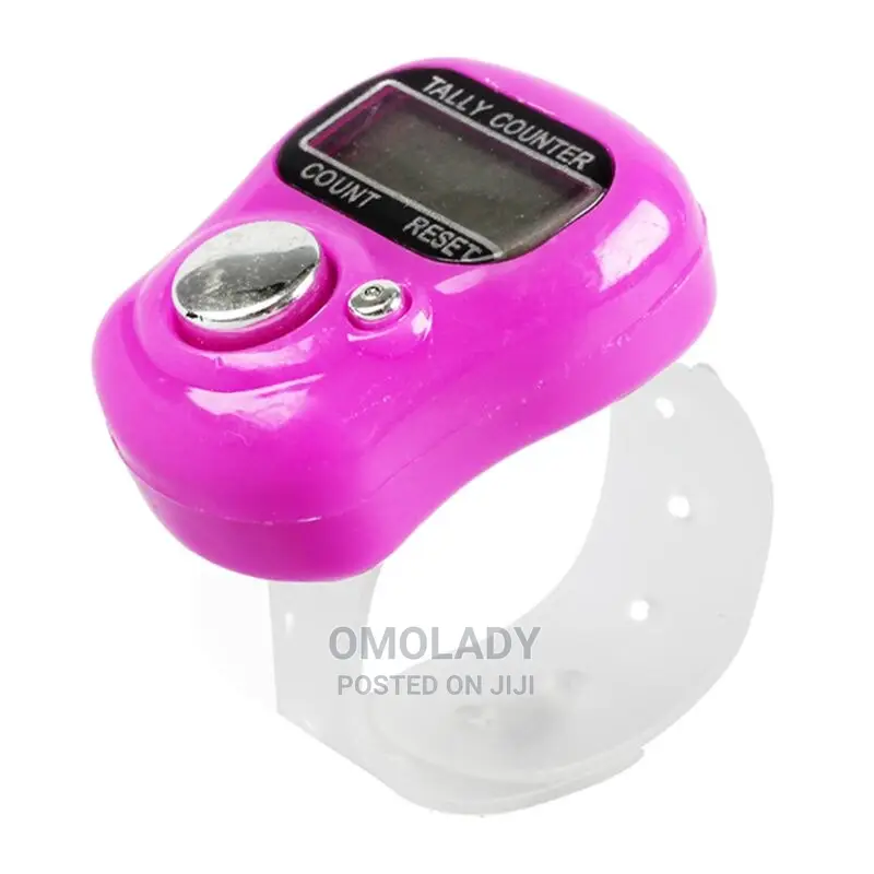 Digital Finger Tally Counter Machine- PINK