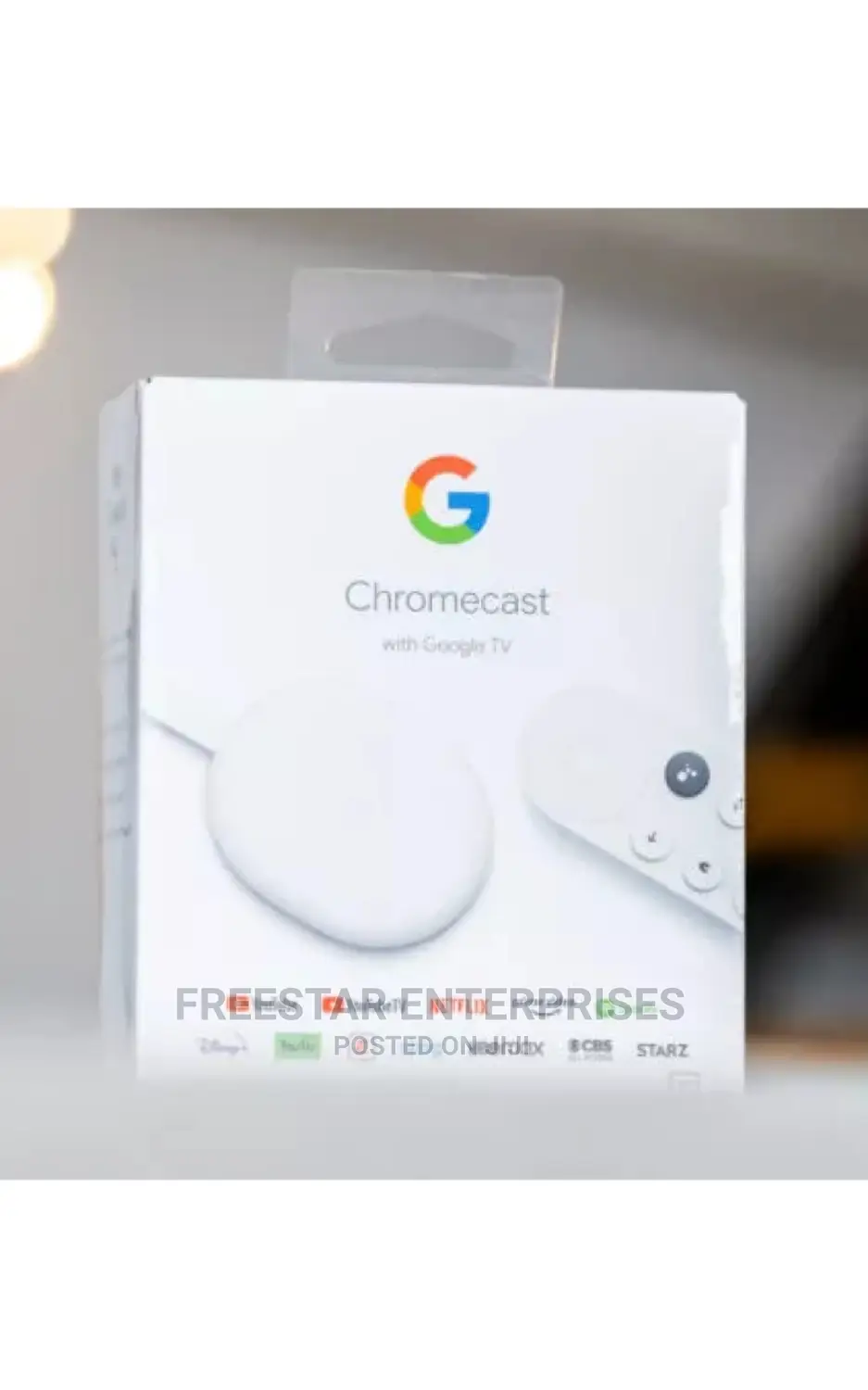 Google Chromecast With Google TV.