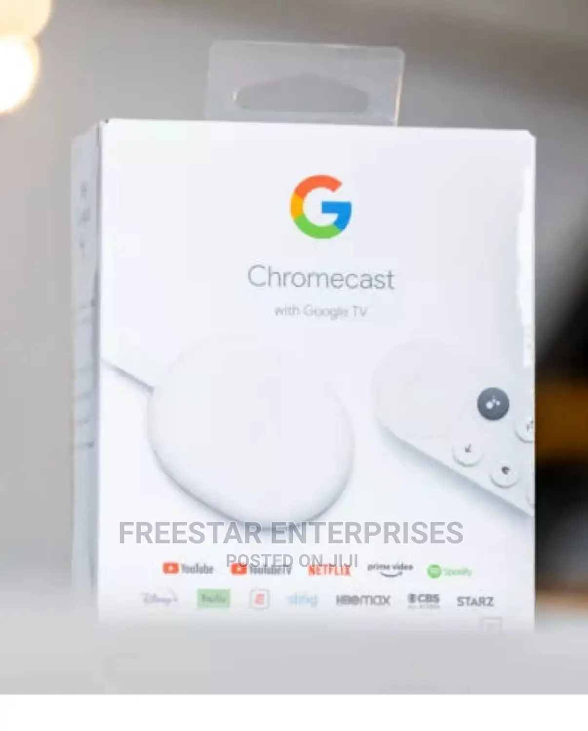 Google Chromecast With Google TV.