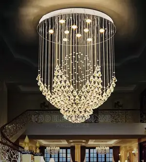 Dubai Crystal Chandelier Lights LED Available New Design