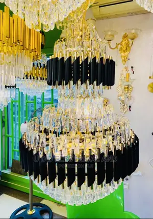 Dubai Crystal Chandelier Lights LED Available New Design