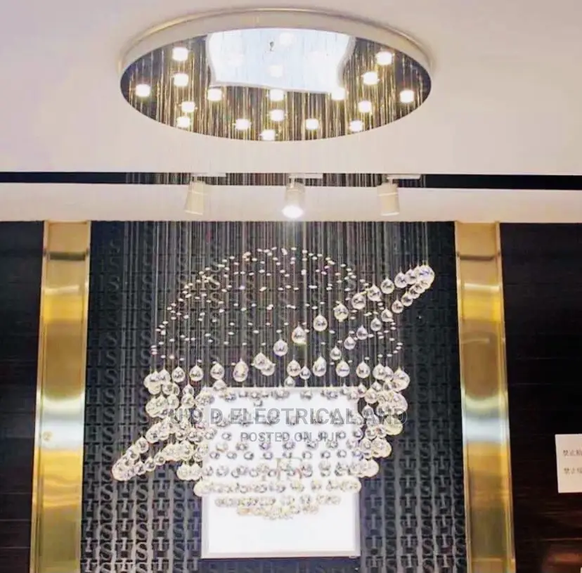 Dubai Crystal Chandelier Lights Led Available New Design