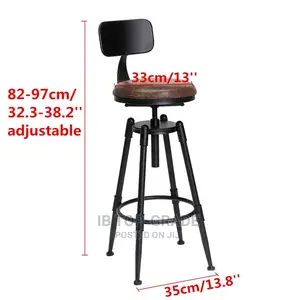 Free Delivery Backrest Seat Adjustable Counter Chair
