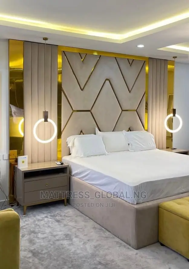 6 by 6 Fully Padded Bed Frame