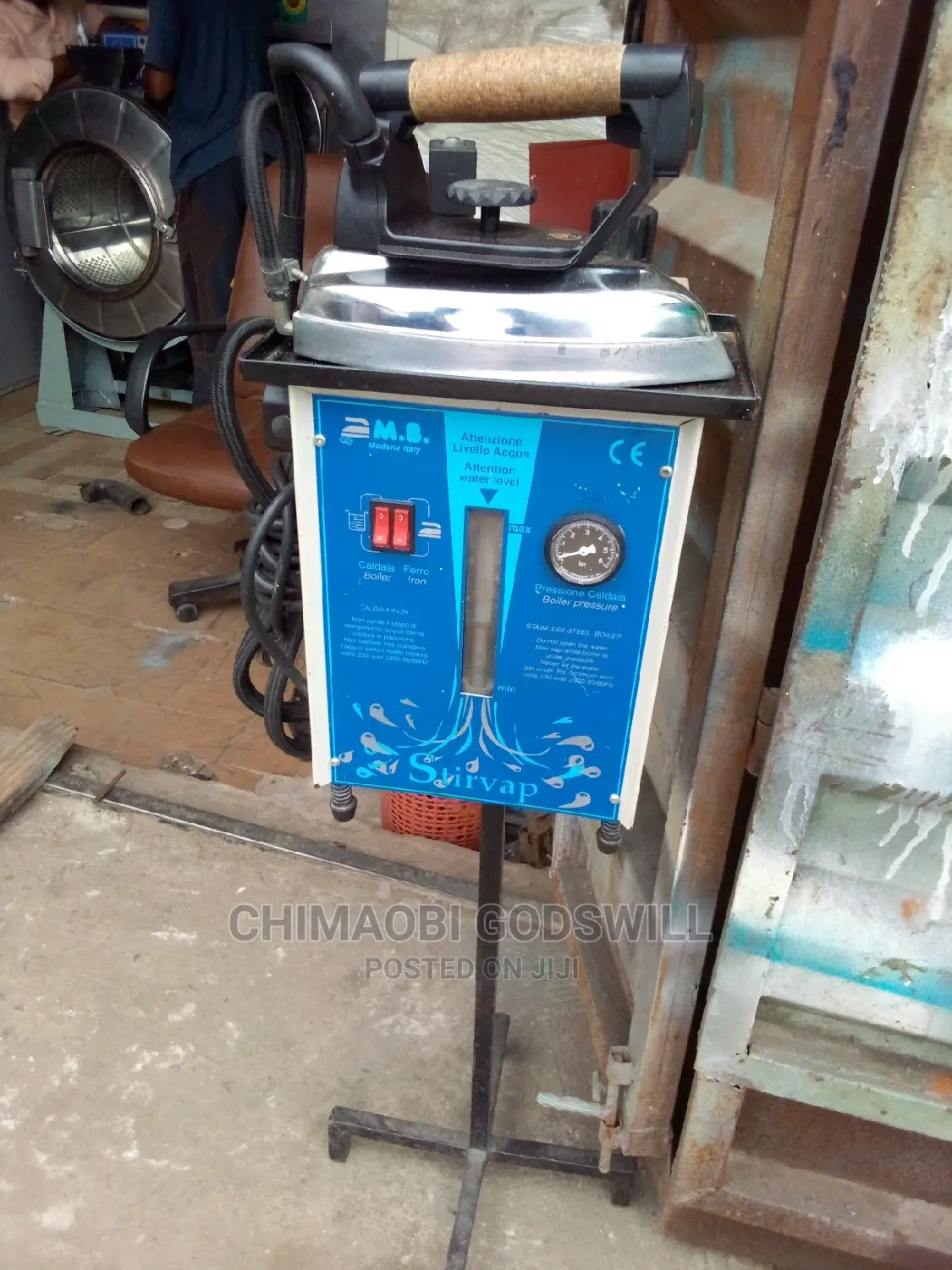Industrial Steaming Iron