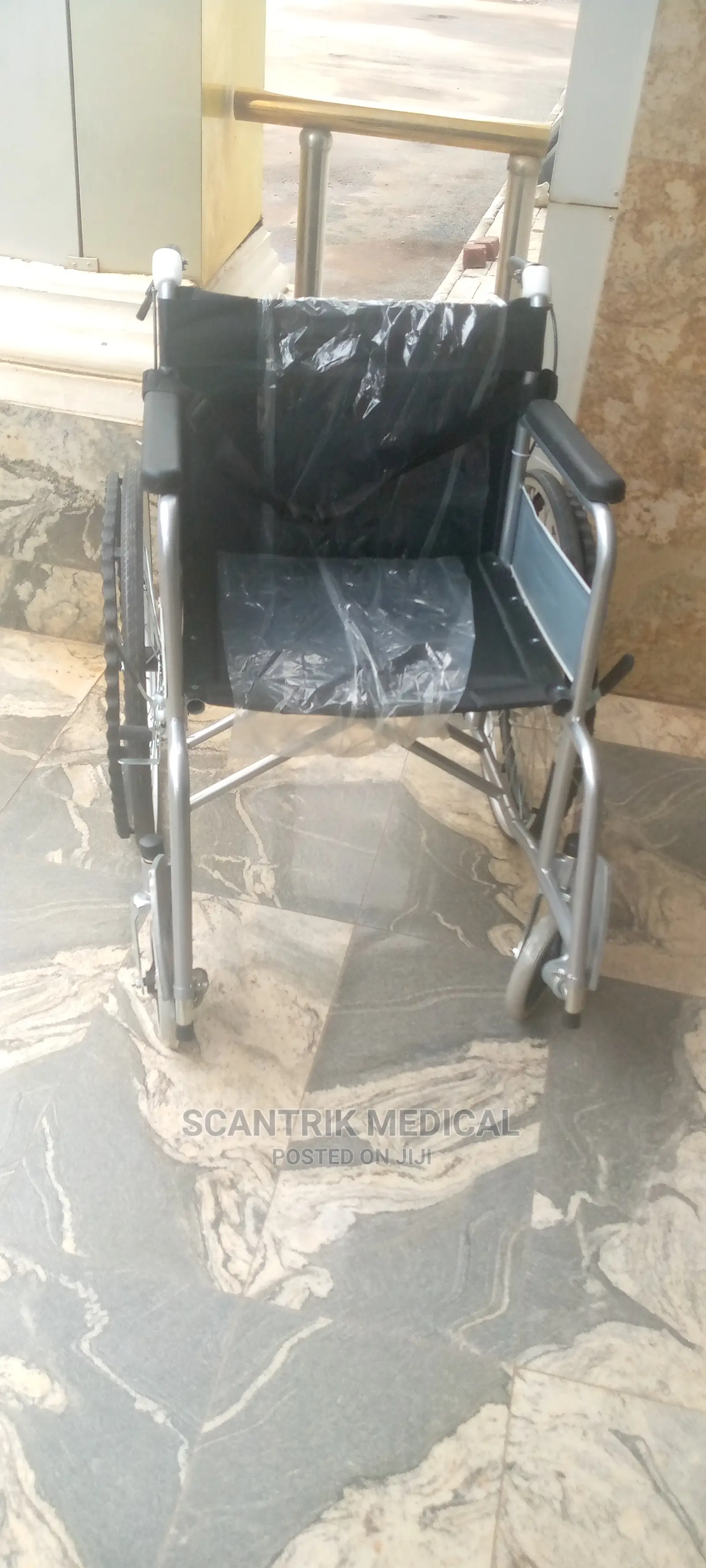 Fixed Folding Wheelchair