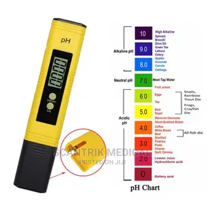 Portable Digital PH Meter Tester Water Hydroponics Aquarium