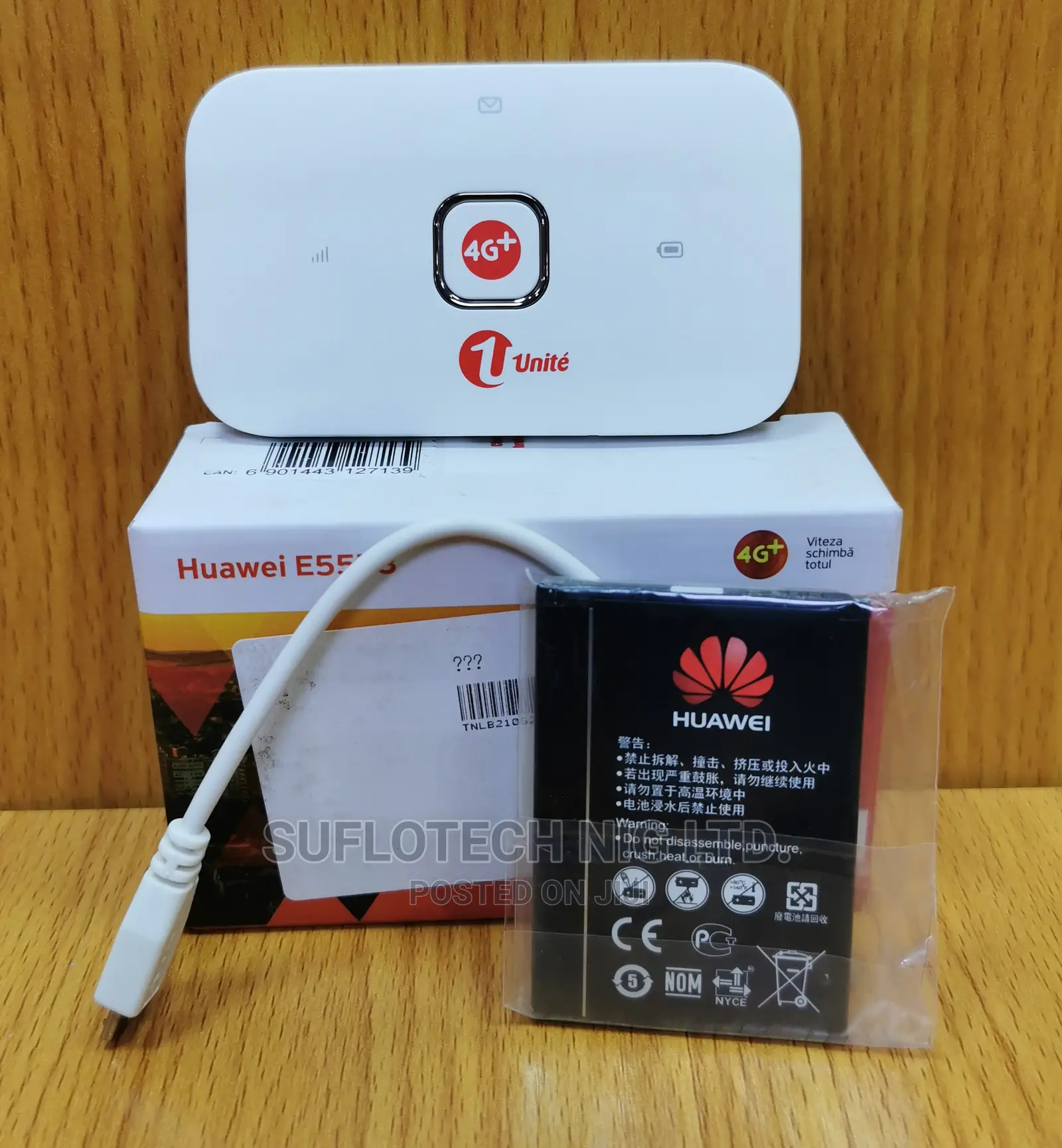 Universal Huawei E5573bs-320 Cat4, 4g+1unite Mifi