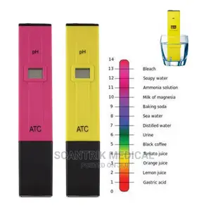 Portable Digital PH Meter With LCD Displey