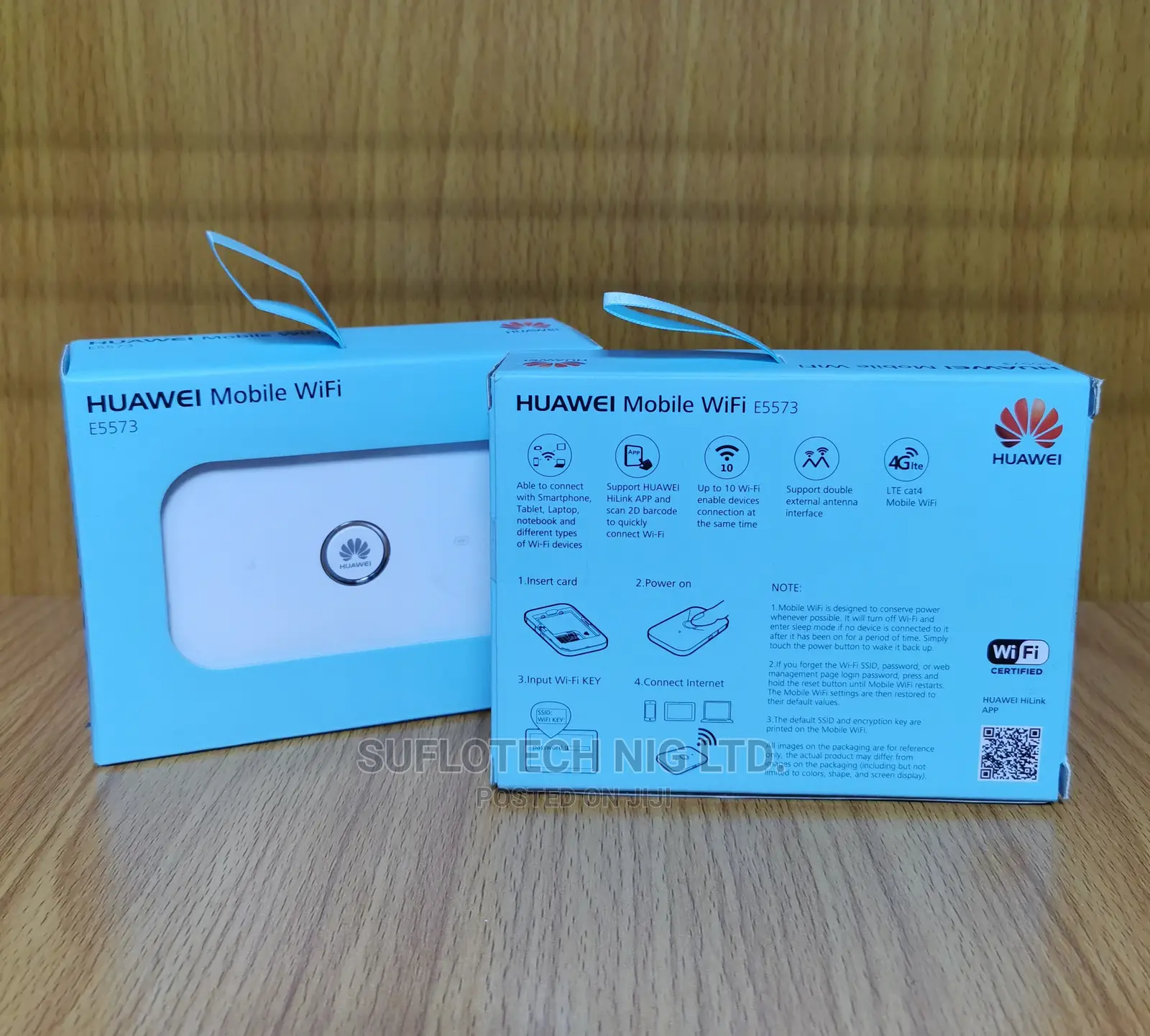Universal Huawei E5573s-856 Cat4 (Generic White) 4g Lte Mifi