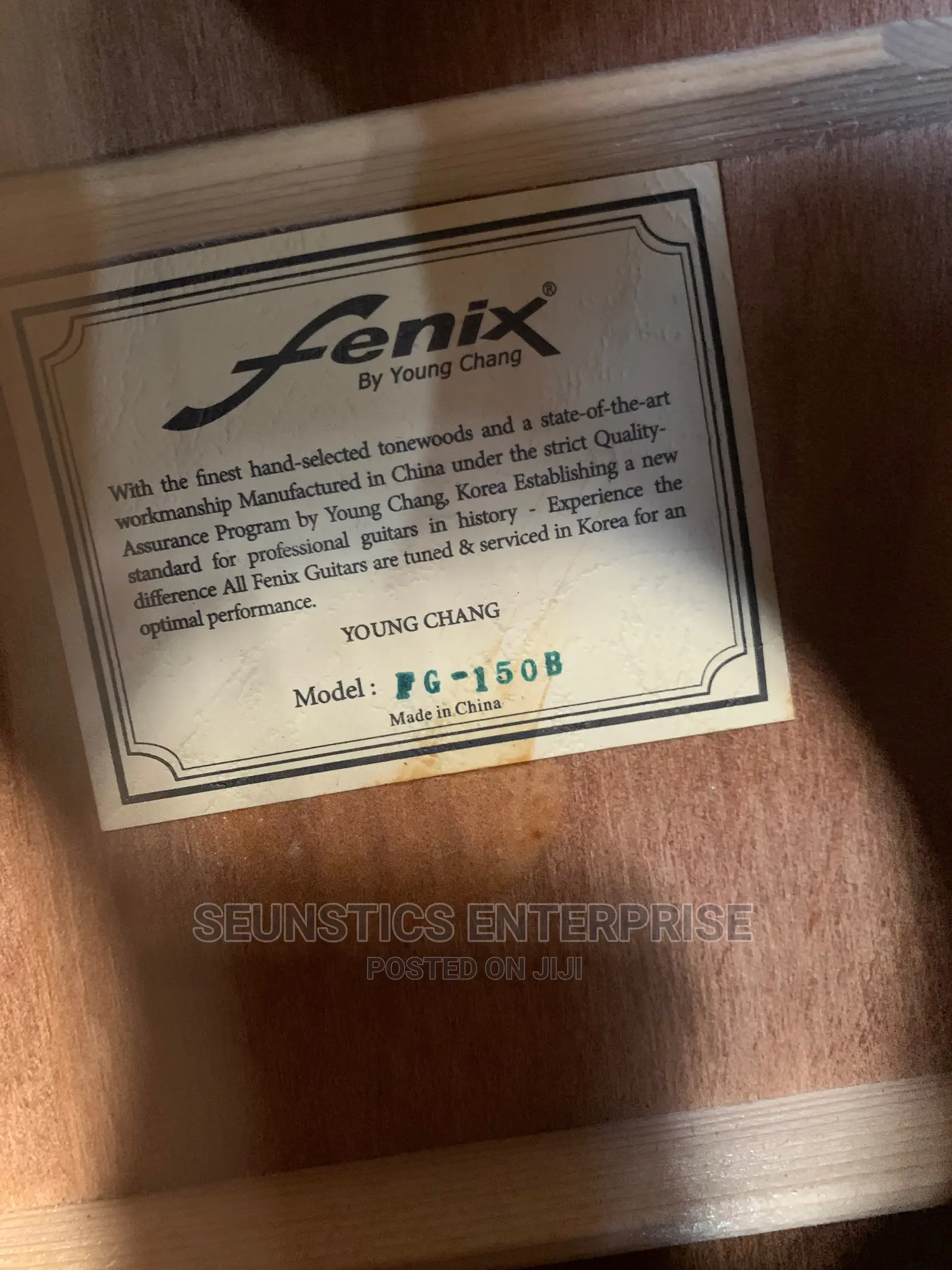 Quality Fenix Acoustic Guitar