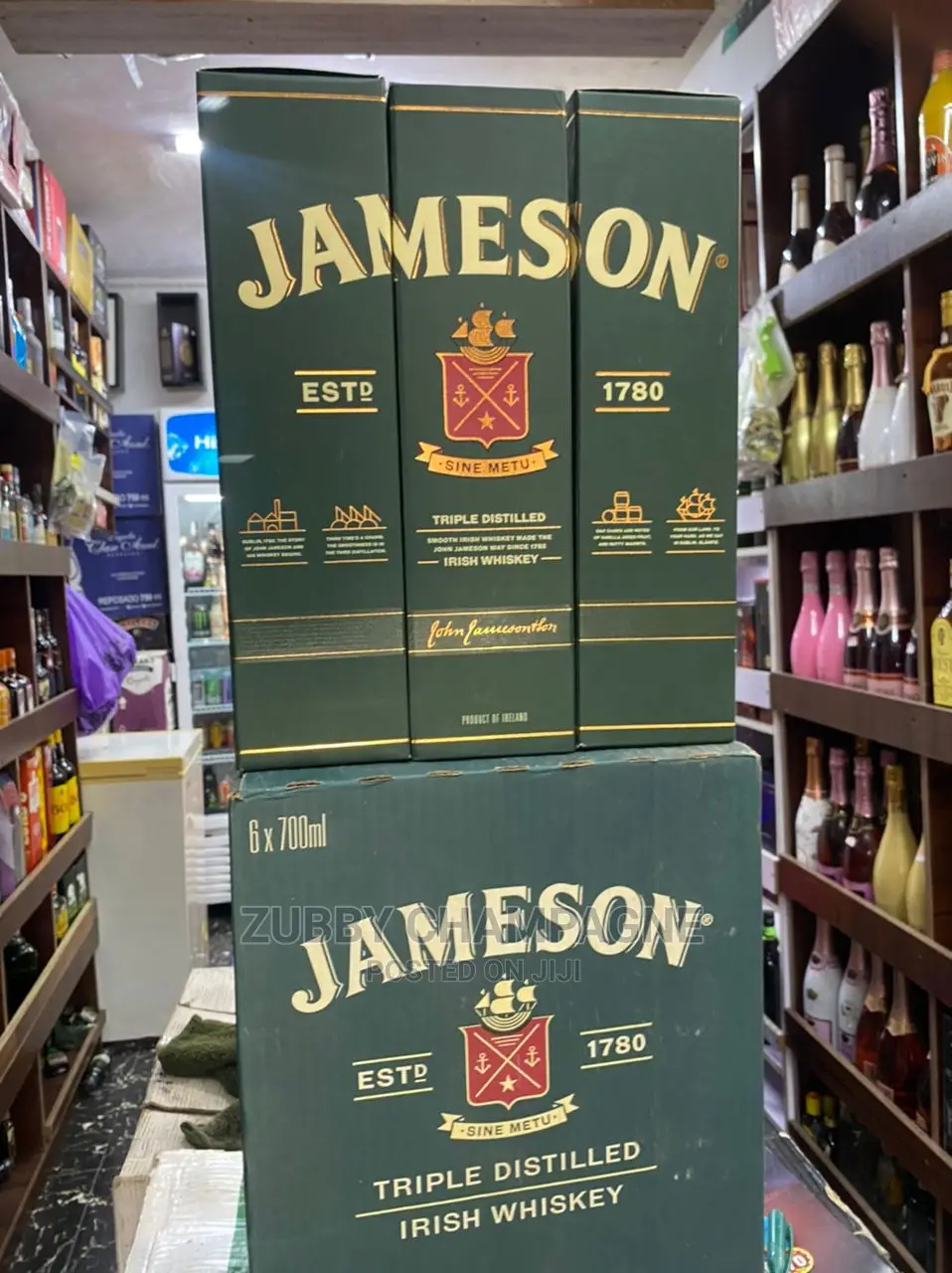 Jameson Green Irish Whiskey
