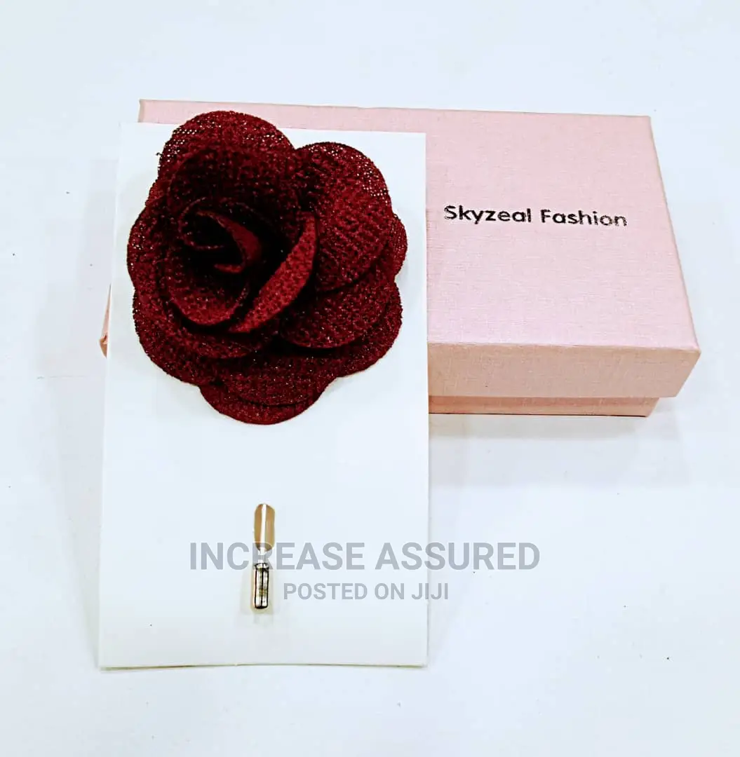 Pin Up Lapel Rose to Shirts and Suits.