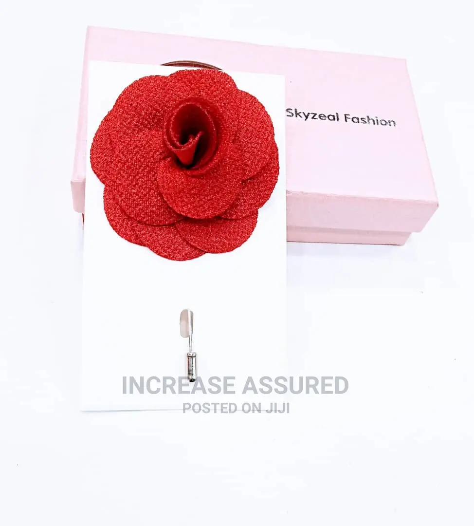 Pin Up Lapel Rose to Shirts and Suits.