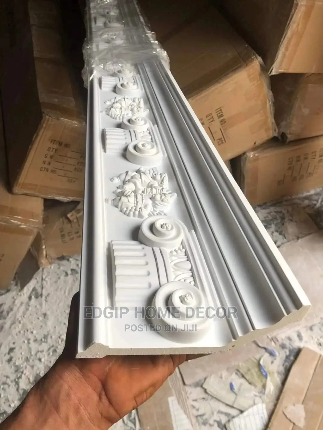 Wainscoting Polyurethane Designed Cornice