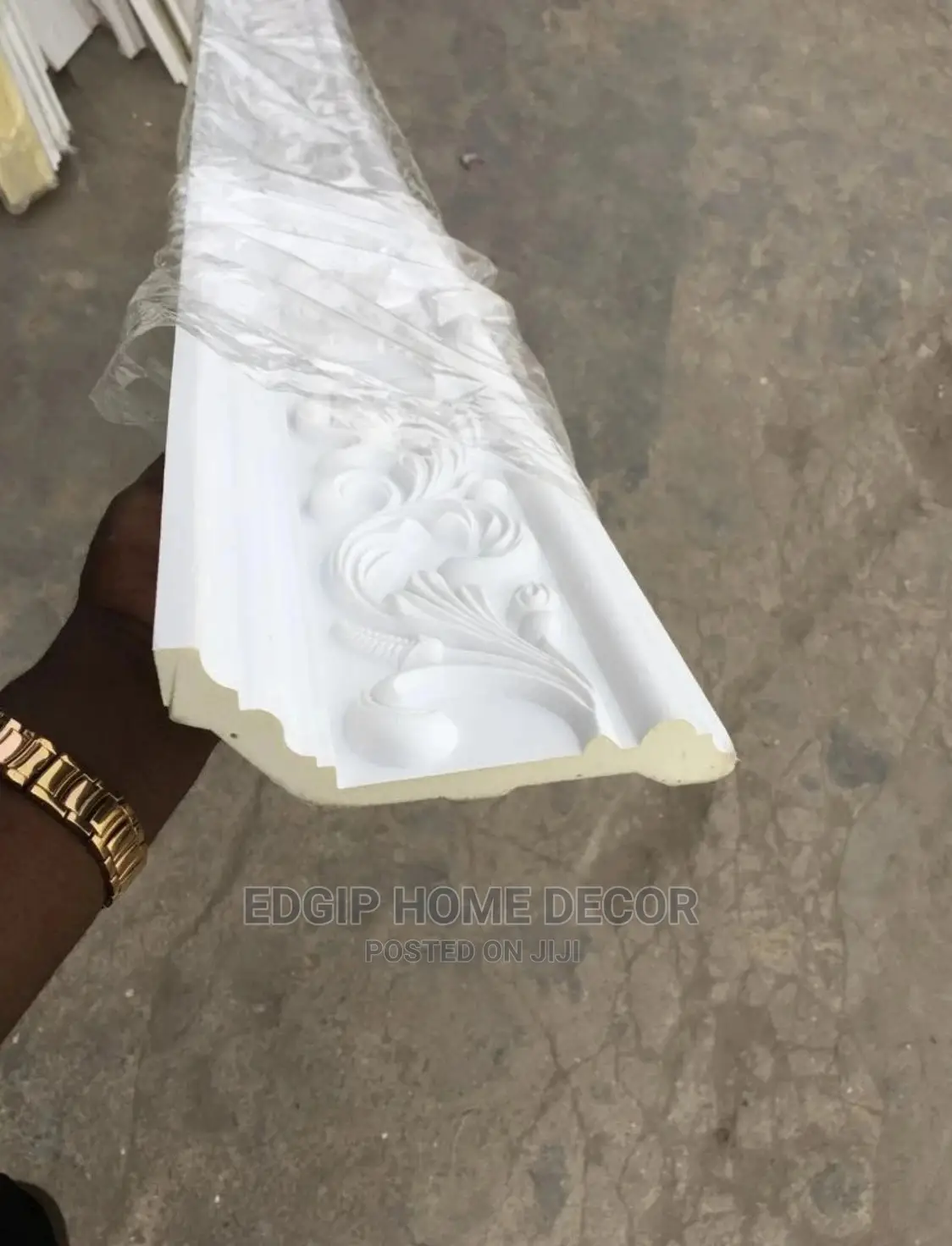 Wainscoting Polyurethane Designed Cornice