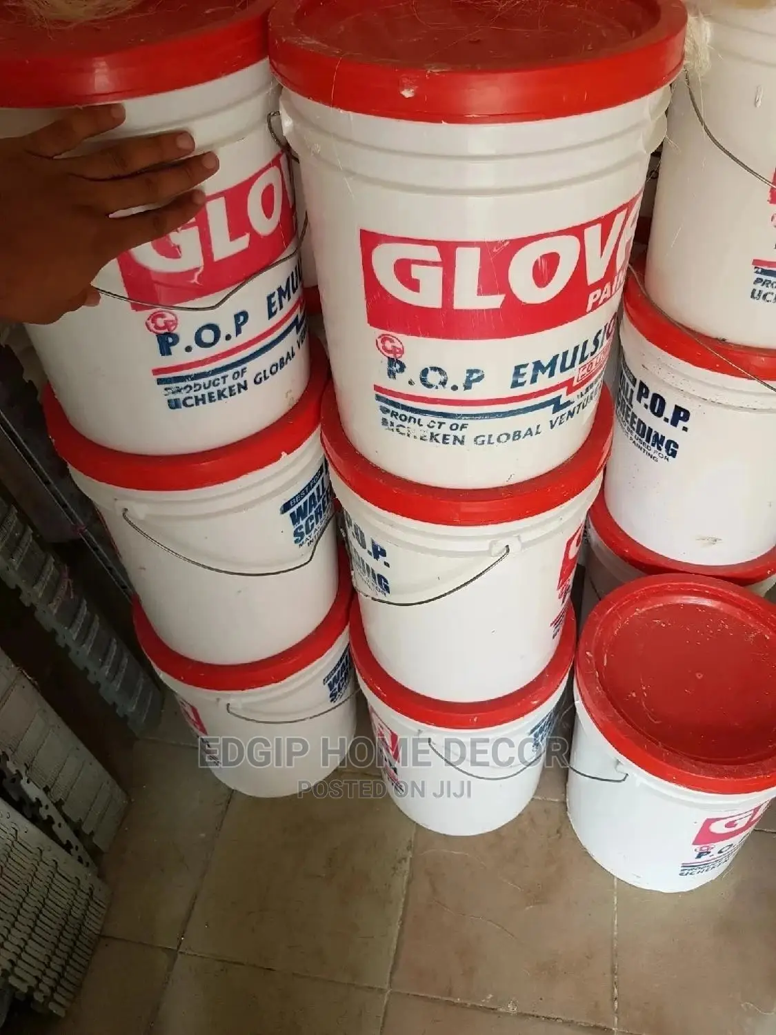 Glova Paints in Yaba Building Materials, Osukpodike Ebuka David Jiji.ng
