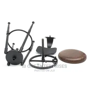 Adjustable Backrest Seat Free Delivery Cafe Counter Chair