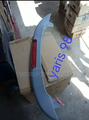 Boot Spoiler With Light For Toyota Yaris