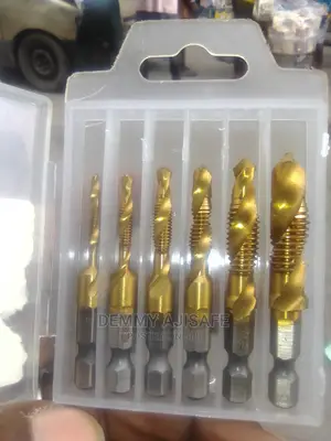 Original Combination Drill Tap Set(6pcs)
