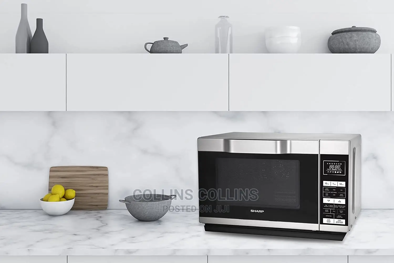 SHARP R861SLM, 900 W, Combination Flatbed Microwave