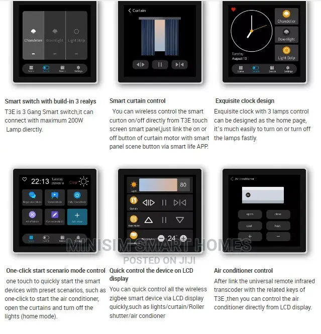 4 Inches Zigbee Smart Home System