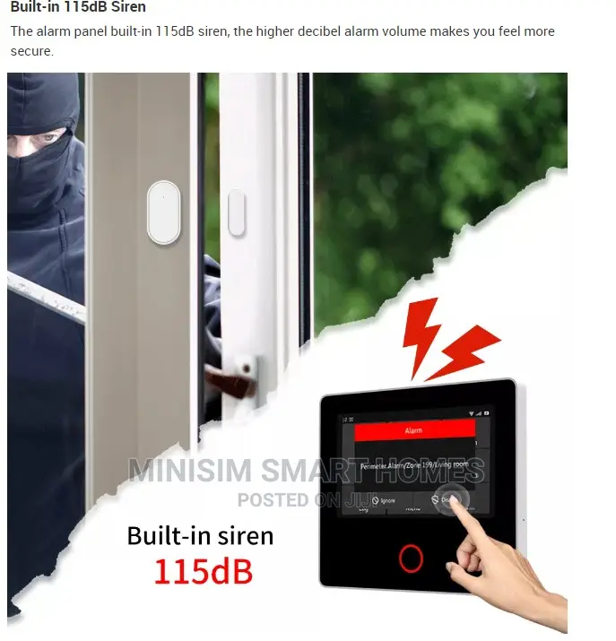 Staniot Smart Security Alarm System