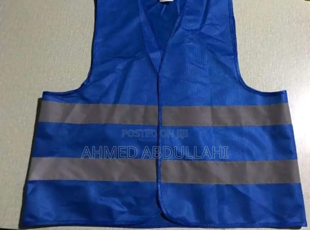 Blue Reflective Jacket/Green