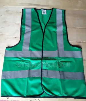 Blue Reflective Jacket/Green