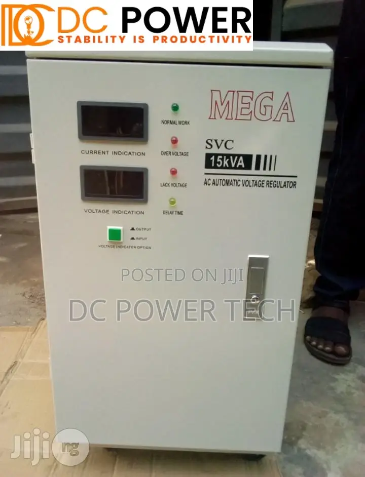 Mega 30KVA Single Phase Stabilizer.