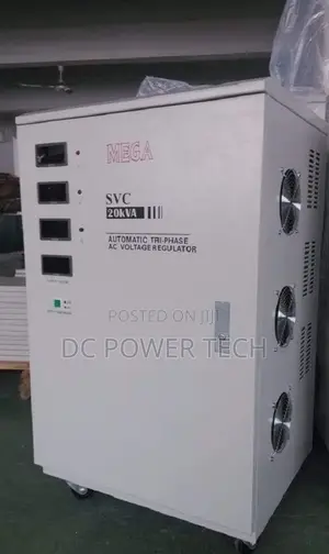 Mega 50KVA Single Phase SBW Stabilizer.