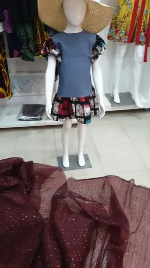 Age 6 To 12 Years Glossy White Unisex Children Mannequins