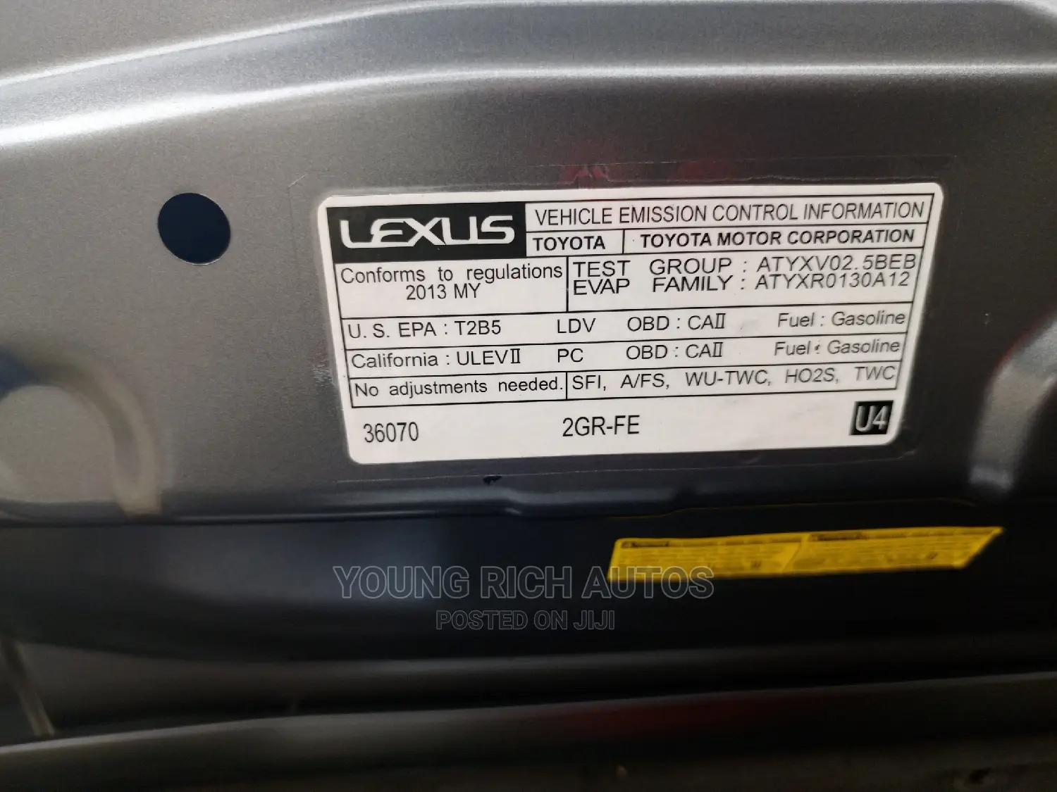 Lexus RX 2013 Gray