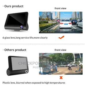 HD 3 in 1 Car DVR Camera